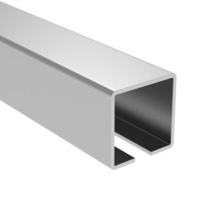   Úszókapu - Rozsdamentes úszókapu C-profil L=3000mm 58x58x3mm