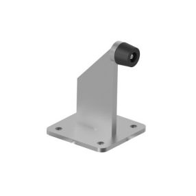   Úszókapu - Rozsdamentes úszókapu talpas kapuütköző 60x130mm