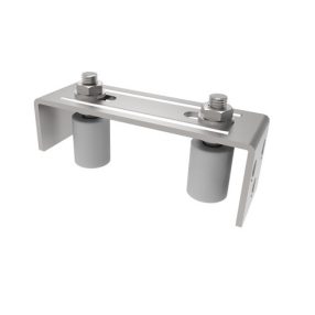   Úszókapu - Rozsdamentes úszókapu felső megvezető elem 2 görgős