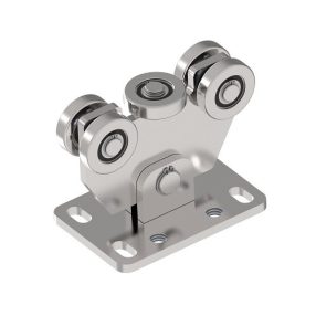   Úszókapu - Rozsdamentes úszókapu görgő rendszer úszókapuhoz 60x60mm