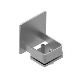   Úszókapu - Rozsdamentes úszókapu végzáró profil 60x60mm