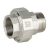 Hollander csavarzat menetes DN015 KB Aisi316 DIN2999 1/2" (kúpos tömítéssel)