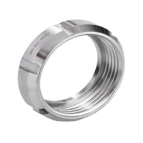 Hollandi anya SMS 101.6 rozsdamentes 1.4301 DIN11850 / Nut SMS