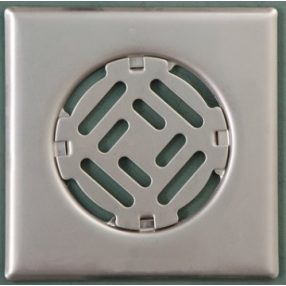 Rozsdamentes fedrács lefolyóra 150x150 mm Rozsdamentes fedrács lefolyóra 150x150 mm