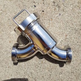 Szűrő élelmiszeripari NA040 EPDM menetes D1.5xT2.50 polírozott 1.4301   Szűrő élelmiszeripari NA040 EPDM menetes D1.5xT2.50 polírozott 1.4301