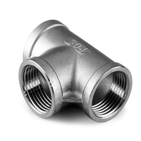 T-idom saválló menetes DN065 / 2 1/2" Aisi316 / 1.4401   T-idom saválló menetes DN065 / 2 1/2" Aisi316 / 1.4401