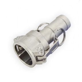   KAMLOK anya saválló bordás tömlőcsonkkal DN032 - aisi316 (C-type) - Camlock