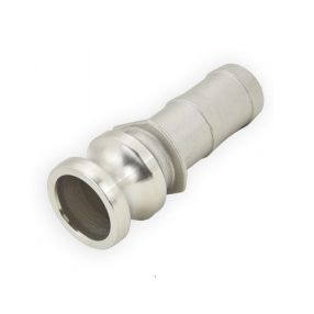   KAMLOK apa saválló bordás tömlőcsonkkal DN020 - aisi316 (E-type) - Camlock