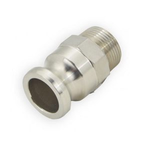   KAMLOK apa saválló külső menetes DN025    1" - aisi316 (F-type) - Camlock